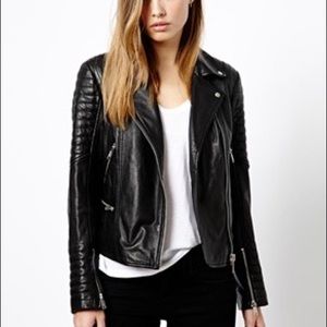 Whistles Ziggy Leather Jacket